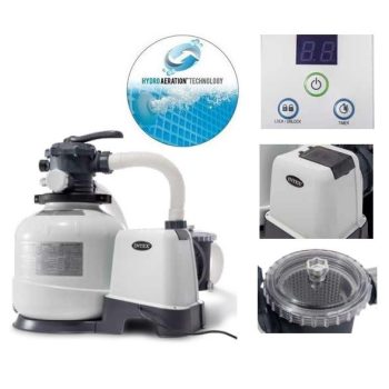 Intex SX2800 homokszűrős vízforgató 8m3/h 190W 26648