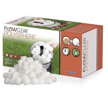   Bestway szűrőlabda töltet homokszűrő tartályhoz 500g POLYSPHERE 58475