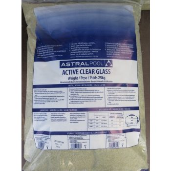 AstralPool aktivált üvegfilter 25kg 0,5-1mm AP-57011