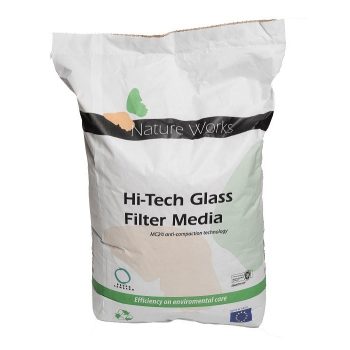 Nature Works szűrőüveg 20kg 0,4-1mm Stage-2 AS-033102